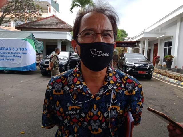 Kepala Dinas Kesehatan Kabupaten Malang, Arbani Mukti Wibowo. Foto: Rizal Adhi.