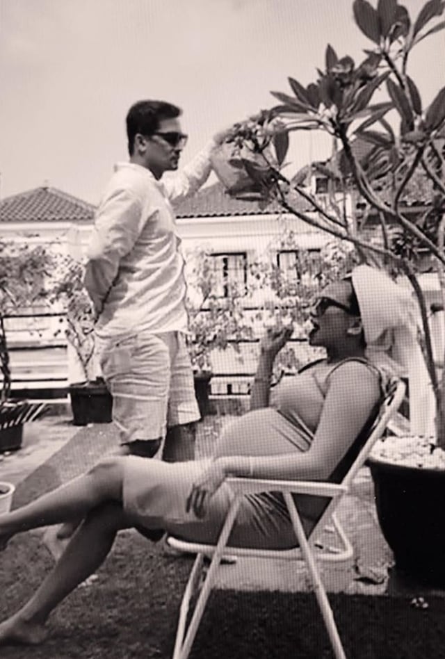 Potret Vanessa Angel bersama suami. Foto: Instagram/@vanessaangelofficial