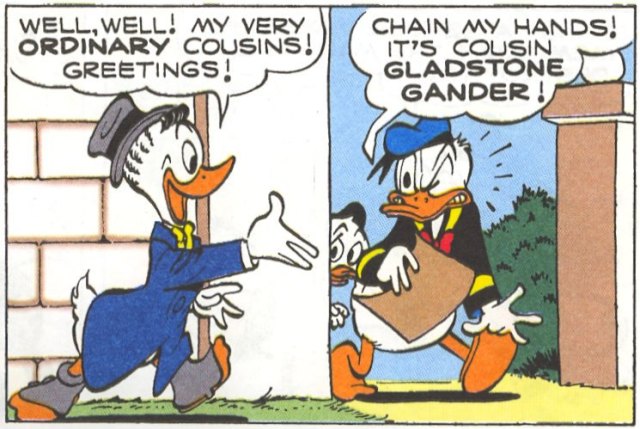 Komik Donal Bebek versi Inggris. Foto: Facebook @DonaldDuck