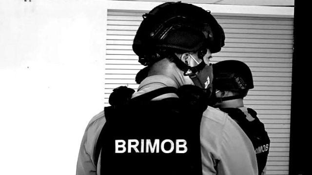 Ilustrasi Polisi Brimob. Foto: kumparan