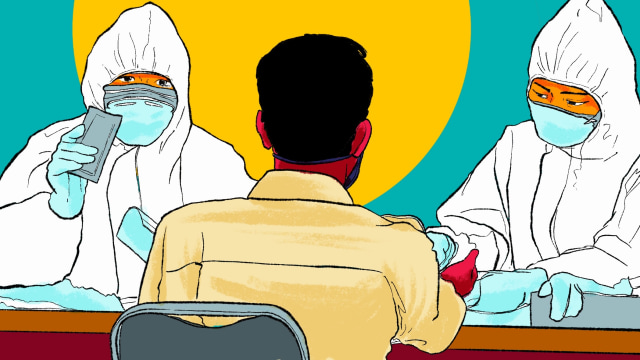 Ilustrasi corona. Foto: Maulana Saputra/kumparan