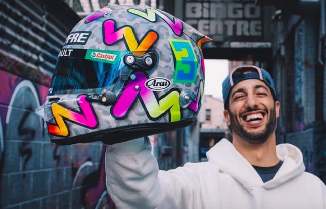 Daniel Ricciardo. (sumber: Instagram @danielricciardo)
