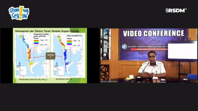 Dr Tarunamulia saat membawakan 'sharing sesion' tentang SIPETAK (dok: K. Azis)