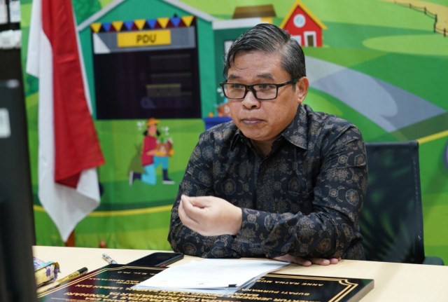 Wakil Menteri LHK Alue Dohong, dalam webinar Paludikultur di tengah pandemi COVID-19 dan menjelang musim kemarau 2020 Foto: KemenLHK