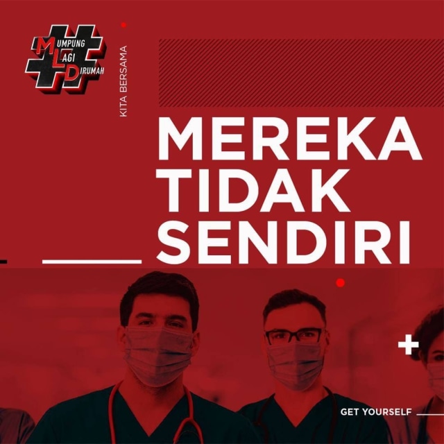 Tanda Terima Kasih MLDSPOT untuk Garda Depan COVID-19 Foto: MLDSPOT