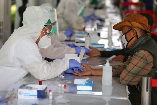 BIN Dan Pemkot Bandung Kolaborasi Gelar Rapid Tes