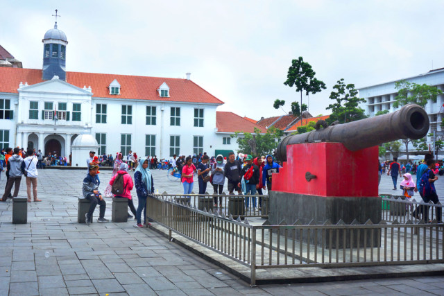 Meriam si Jagur di Kota Tua Foto: Shutter stock