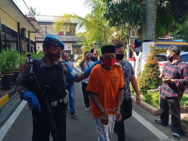 Pelaku. Foto: Rizal Adhi.