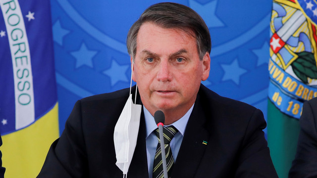 Presiden Brasil Jair Bolsonaro. Foto: Sergio Lima/AFP