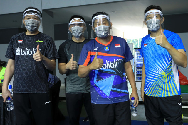 Pelatih Ganda Putra. Foto: PBSI