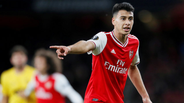 Gabriel Martinelli, pemain Arsenal.