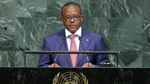 Perdana Menteri Guinea Bissau Umaro Sissoco Embalo berpidato di Majelis Umum PBB ke-72 di markas besar AS di New York, AS, 21 September 2017. Foto: Eduardo Munoz/REUTERS
