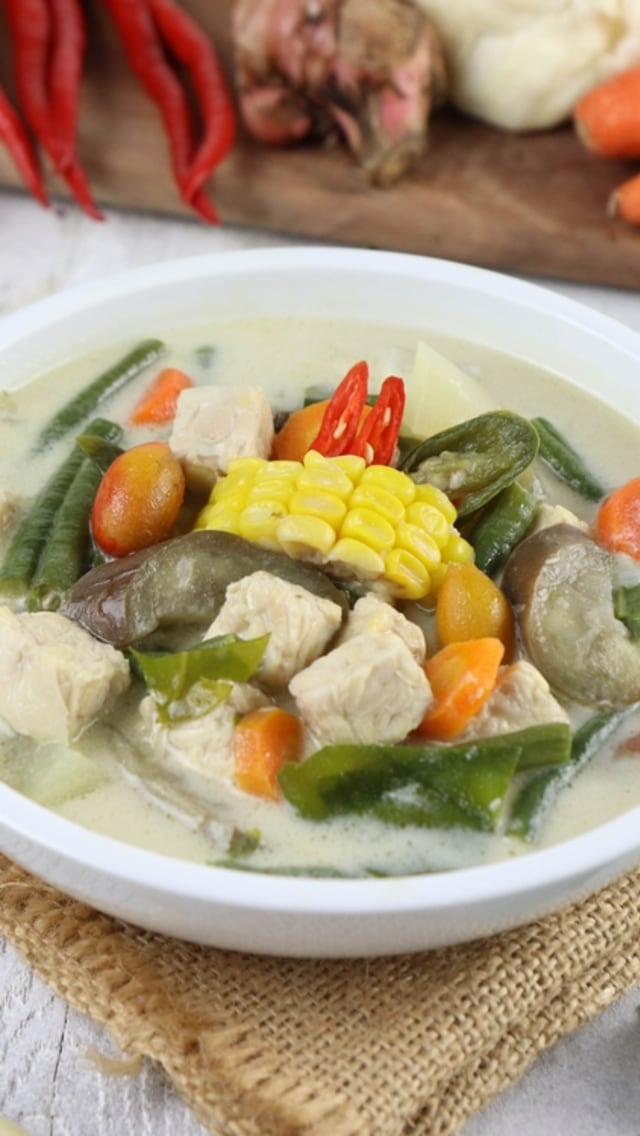 Ilustrasi sayur lodeh tempe. Foto: Shutter Stock