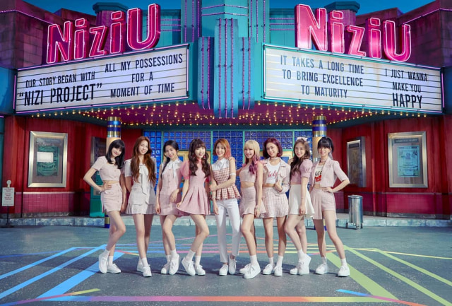 Girlband NiZiU. Foto: Instagram.com/niziu_info_official/