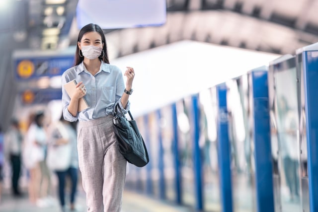 com-Ilustrasi bekerja saat pandemi Foto: Shutterstock