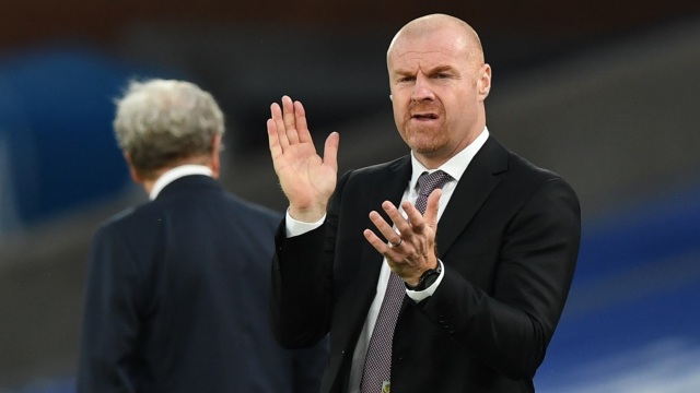 Sean Dyche, pelatih Burnley. Foto: Daniel Leal-Olivas/Pool via REUTERS