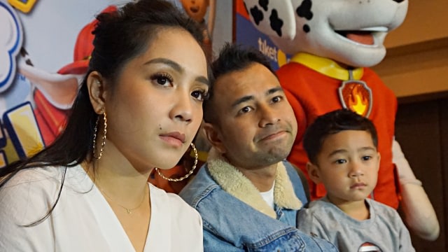 Raffi Ahmad dan Keluarga. (Foto : Kumparan)