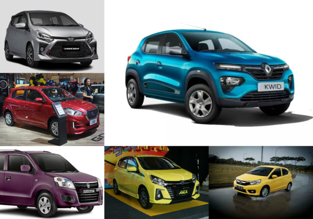 Kolase Mobil Mungil dan City Car Foto: dok. kumparan
