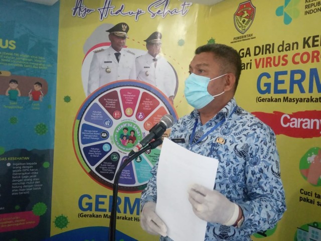 Sekretaris I Gugus Tugas Percepatan Penanganan COVID-19 Provinsi NTT, Dr.drg.Dominikus Minggu Mere.