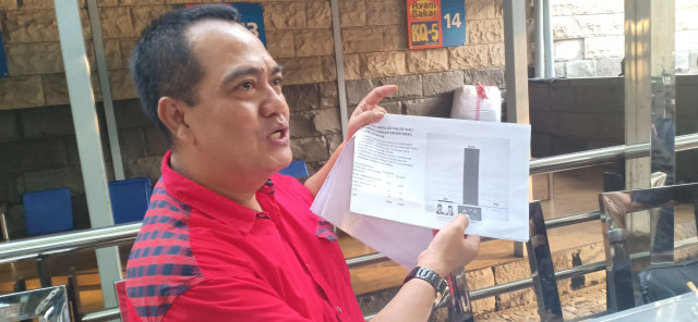 Deklarator Relawan Garuda BRM, Kusumo Putro, Selasa (30/6)