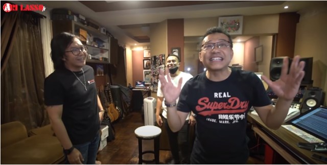 Trio Lanjut. (Foto : Chanel Youtuube Ari Lasso TV)