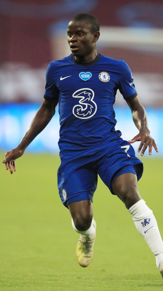 Pemain Chelsea N'Golo Kante saat pertandingan Liga Premier menghadapi West Ham United. Foto: Michael Regan/Pool via REUTERS