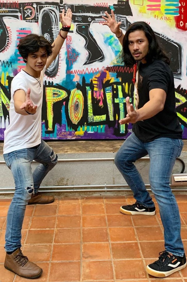 Chicco Jerikho dan Faris Fadjar. Foto: Instagram Chicco Jerikho