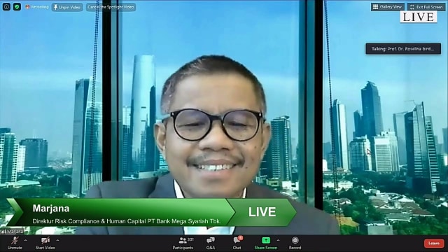 Webinar FEB Unisma. Foto: dok.