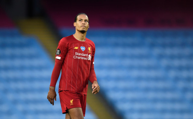 Virgil van Dijk, pemain Liverpool. Foto: Peter Powell/Pool via REUTERS