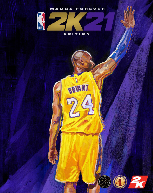 Kobe Bryant di sampul game NBA 2K21. Foto: NBA 2K21