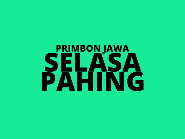 Primbon Jawa Selasa Pahing