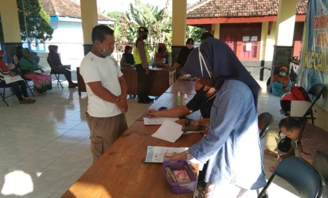 Penyaluran BST Kemensos Tahap 3 di Kabupaten Ngawi