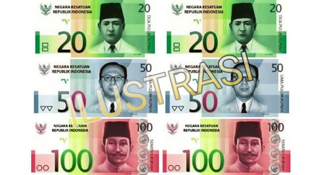 Ilustrasi desain uang rupiah hasil redenominasi yang menghilangkan 3 angka nol di belakang. Foto: Istimewa