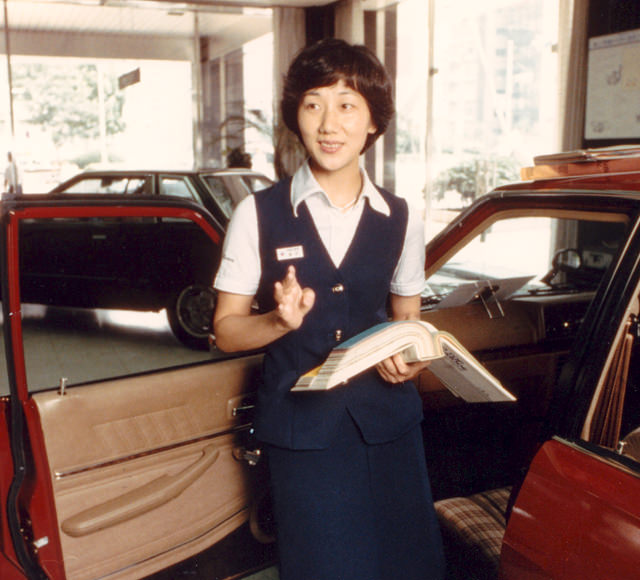 Kyoko Shimada, desainer mobil Nissan wanita pertama di Jepang. Foto: dok. Nissan