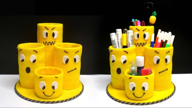 DIY Tempat Pensil Nan Cantik | Youtube