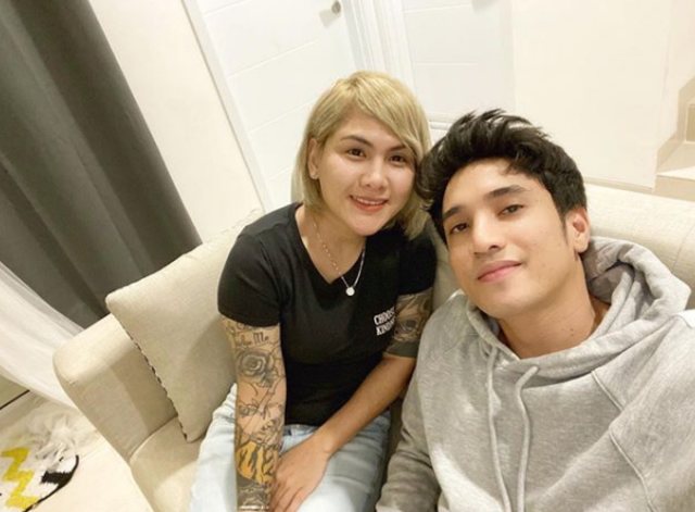 Evelyn dan Alkhan. Instagram @alkhanmarcedo
