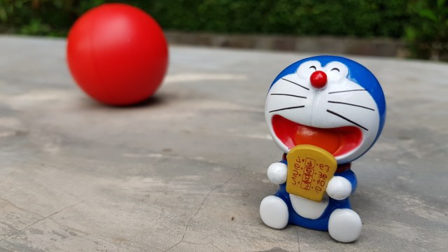 Doraemon. Foto: Aditya Panji/kumparan