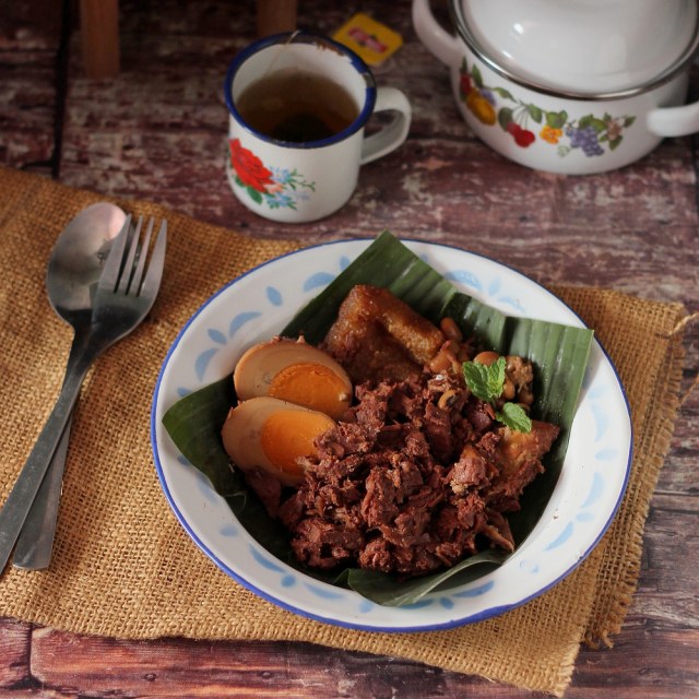 Ilustrasi gudeg Foto: dok.Shutterstock