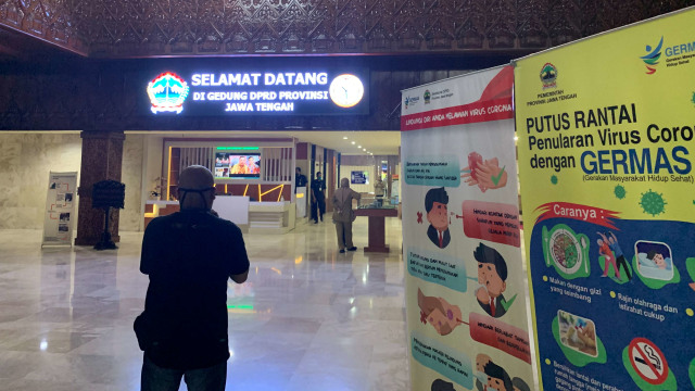 Suasana di Gedung Berlian DPRD Jateng. Foto: Afiati Tsalitsati/Kumparan