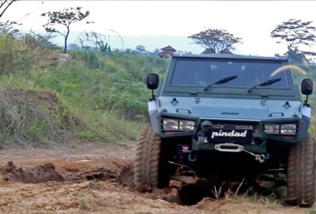 Rantis Maung, kendaraan militer buatan PT Pindad. Foto: Pindad