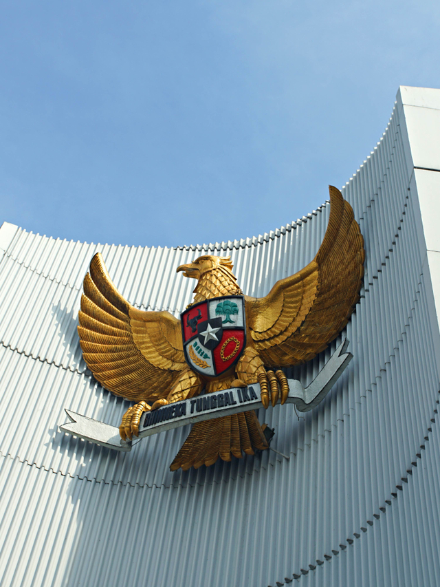 Ilustrasi Garuda Pancasila. Foto: Shutter Stock