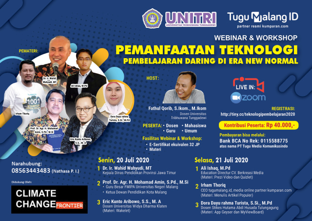Webinar Tugu Malang X Unitri