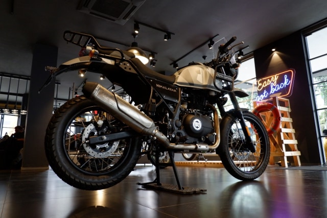 Royal Enfield Himalayan. Foto: Aditya Pratama Niagara/kumparan