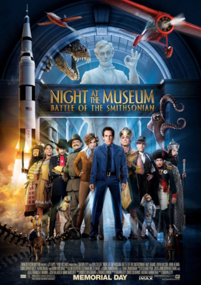 Poster Film Night at The Museum: Battle of Smithsonian. Dok: IMDb