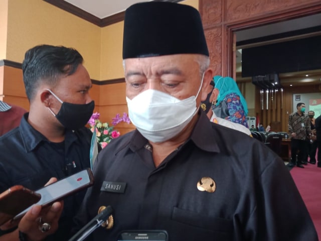 Bupati Malang, Sanusi. Foto: Rizal Adhi.