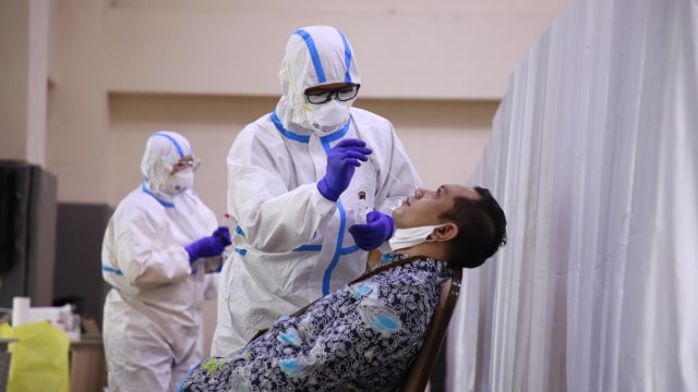 Cegah Corona, KPK Gelar Test Swab Bagi 480 Karyawannya. Foto: Istimewa