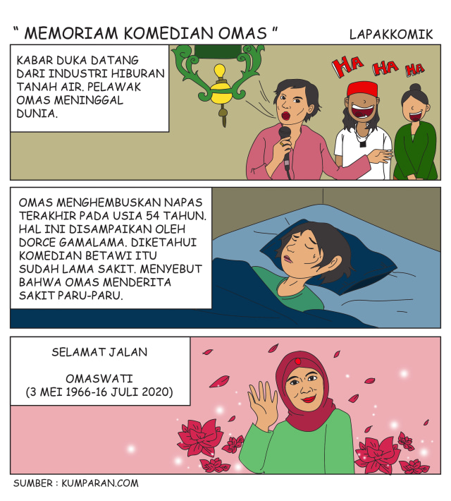 Memoriam Komedian Omas