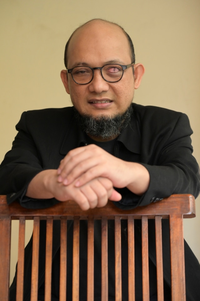 Penyidik KPK, Novel Baswedan. Foto: Bay Ismoyo - AFP