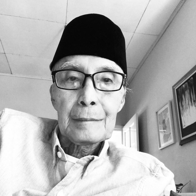 Sapardi Djoko Damono. Foto: Instagram/@damonosapardi