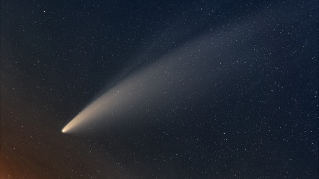 Komet C/2020 F3 Neowise. Foto: Miloslav Druckmuller/Brno University of Technology